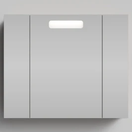 Зеркало Мальта 90, Дубослив ореховый светлый ПВХ 3445