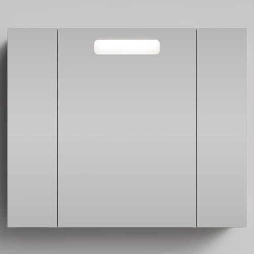 Зеркало Мальта 90, Дубослив ореховый светлый ПВХ 3445