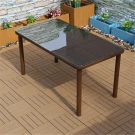 Стол прямоугольный из искусственного ротанга 150х80 БАМБУК/ТЕСЛИН «BAMBOO/TESLIN» Стол прямоугольный из искусственного ротанга 150х80 БАМБУК/ТЕСЛИН «BAMBOO/TESLIN»