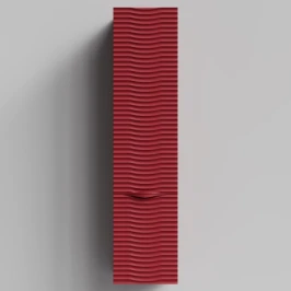 Пенал Эйфория 35 F2, пример RAL 3004 Пурпурно-красный, матовая, подвесной, левый