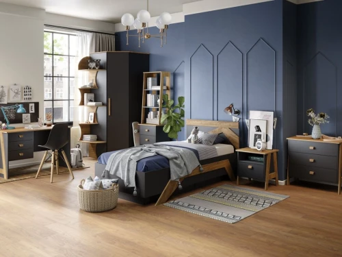 Шкаф «Скандинавия» КМК 0905.12, Графит/ дуб наварра