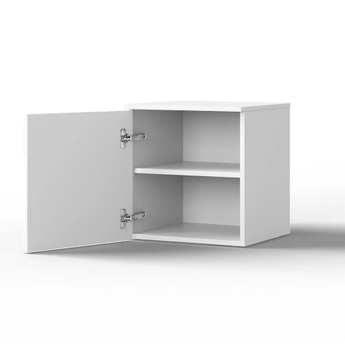 Тумба «Оливия» ЛВ КМК 0971.17, белый/ясень белый текстурный