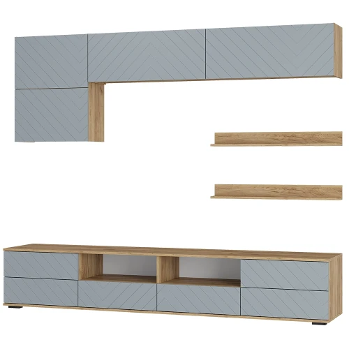 Гостиная Камелия ГС-01, Крафт, Шарли бриз