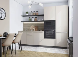 Кухонный гарнитур Фьюжн-21 Cream Silk Graphite