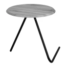 Стол журнальный Дуэт 7 орех гикори grey/черный Стол журнальный Дуэт 7 орех гикори grey/черный