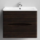 Тумба Адель 70 подвесной, Палисандр ПВХ 43101 Vodok с раковиной в комплекте Тумба Адель 70 подвесной, Палисандр ПВХ 43101 Vodok с раковиной в комплекте