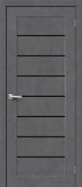 Межкомнатная дверь mr.wood Браво-22 Slate Art Black Shine