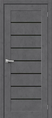 Межкомнатная дверь mr.wood Браво-22 Slate Art Black Shine