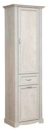 Шкаф-пенал Сохо 32.04-01 Бетон пайн белый/бетон пайн патина