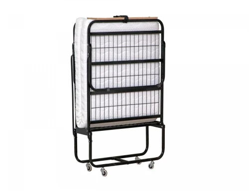 Кровать одинарная раскладная Сидней 42.23-01 Дуб сонома/Металл черный