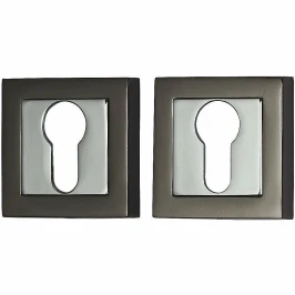 Накладка для межкомнатной двери BRAVO Bravo A/Z-2CL BN/C Черный никель/Хром