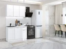 Кухонный гарнитур Квадро-03 Белый Белый Кухонный гарнитур Квадро-03 Белый Белый