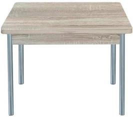 Симпл стол обеденный раскладной / Дуб сонома/металлик