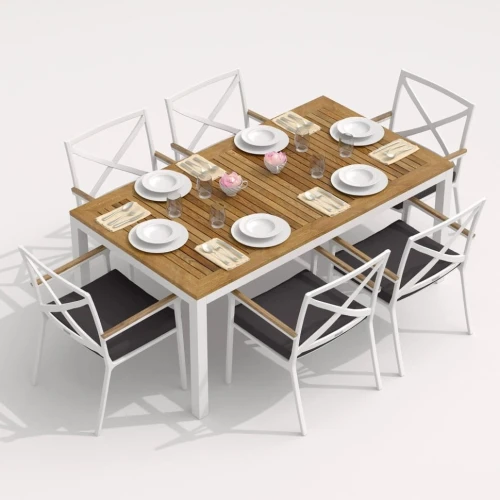 Стул FESTA антрацит - белый каркас