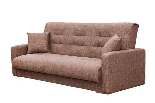 Диван Лондон 140 полностью коричневый микс ПБ