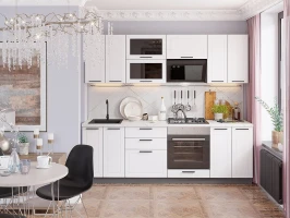 Кухня Глетчер-02 Айленд силк