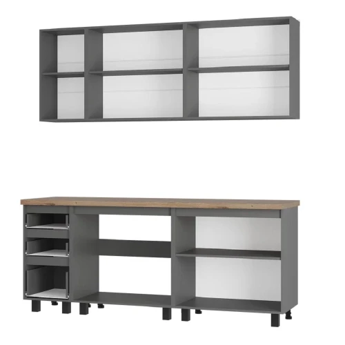 Готовая кухня Честер 2,0м, Графит