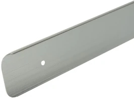 Планка для столешницы торцевая универсальная (R9) Матовый Хром