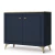 Комод Вега Сапфир 1000 с дверцами, темно-синий