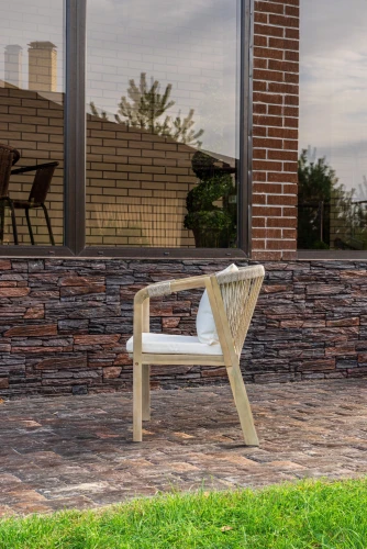 Кресло MICHELLE из натуральной акации