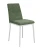 Стул DikLine 270 SB1 зеленый, ножки белые