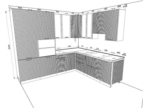 Кухня НОРД Комплектация 4