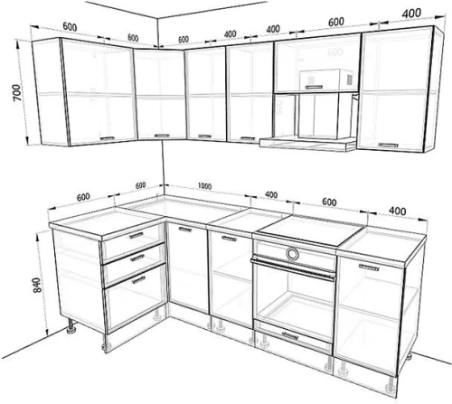 Кухня Европа Комплектация 7