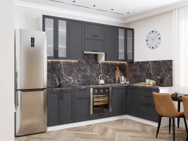 Кухонный гарнитур Сканди-04 Graphite Softwood