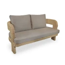 Диван ТЕМПО Индийское дерево искусственный ротанг