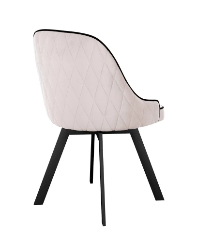 Стул DikLine 266M поворотный, E10 бежевый, ножки черные