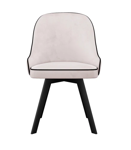 Стул DikLine 266M поворотный, E10 бежевый, ножки черные