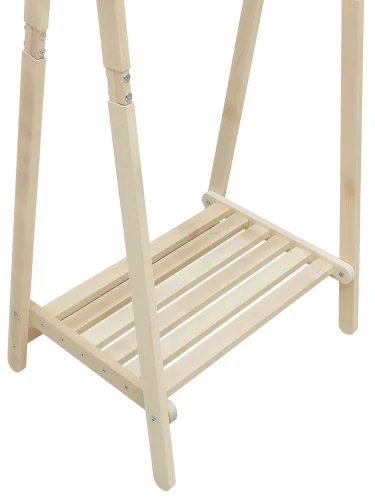 Стойка для одежды высокая без покрытия