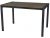 Стол М91 «Кастел» ДП1-01-02 1200(1600)*700 ЛДСП «Галифакс»/«Графит»