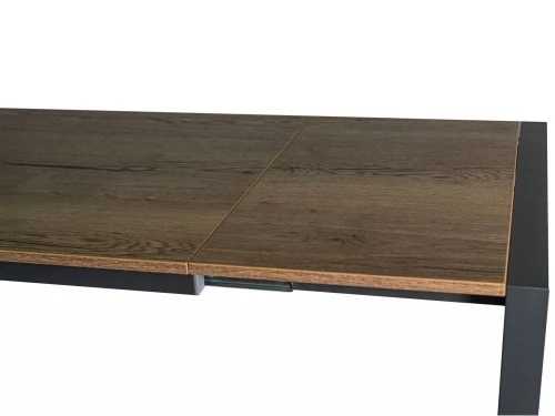 Стол М91 «Кастел» ДП1-01-02 1200(1600)*700 ЛДСП «Галифакс»/«Графит»