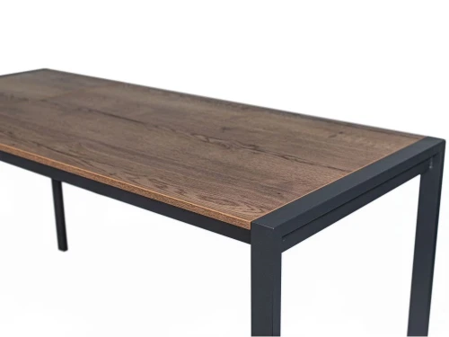 Стол М91 «Кастел» ДП1-01-02 1200(1600)*700 ЛДСП «Галифакс»/«Графит»