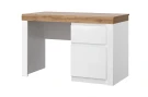 TAURUS, Стол письменный 1D1S. Цвет БЕЛЫЙ /ДУБ ВОТАН TAURUS, Стол письменный 1D1S. Цвет БЕЛЫЙ /ДУБ ВОТАН