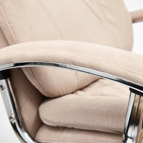 Кресло SOFTY LUX  флок , бежевый, 7