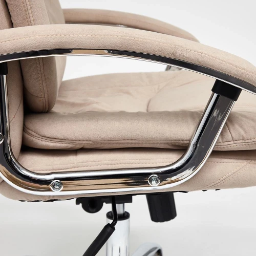 Кресло SOFTY LUX  флок , бежевый, 7