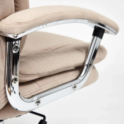 Кресло SOFTY LUX  флок , бежевый, 7