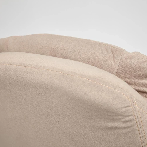 Кресло SOFTY LUX  флок , бежевый, 7