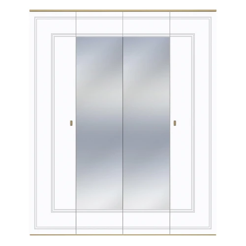 Шкаф 4-х дверный Вега Сапфир