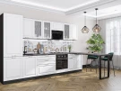 Готовый кухонный гарнитур Ницца-02 Белый