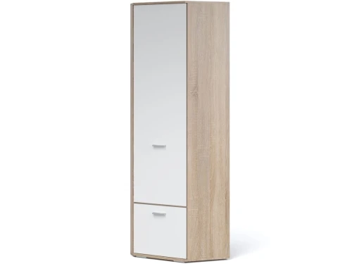 Шкаф «Виола» 70, Дуб сонома/белый
