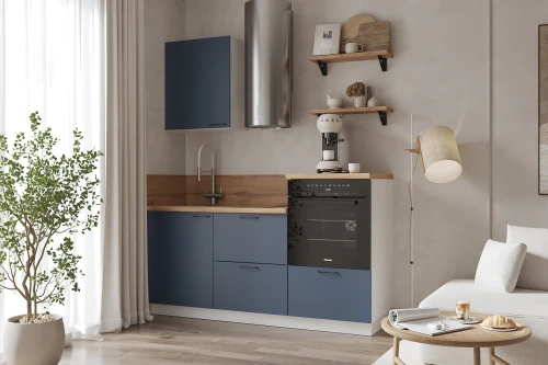 Готовая кухня КГ 1800 ПВХ, Ежевика Арника РМ в.2