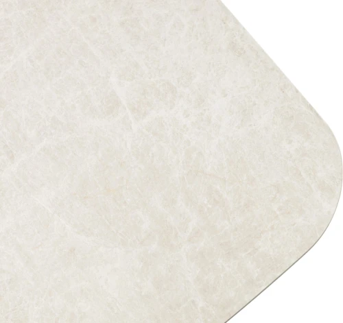 Стол ASTRID 200 TL-102 Бежевый мрамор, испанская керамика / Шоколадное золото каркас, ®DISAUR