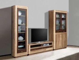 Гостиная Фантазия комплектация 3 дуб каньон/дуб кальяри