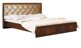 Кровать двуспальная 06.121-01 Габриэлла (1400) с подъемным механизмом дуб кальяри/дуб коньяк