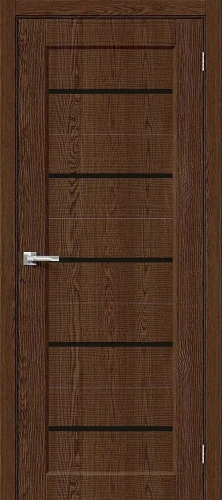 Межкомнатная дверь экошпон BRAVO Мода-22 Black Line Brown Dreamline