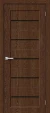 Межкомнатная дверь экошпон BRAVO Мода-22 Black Line Brown Dreamline