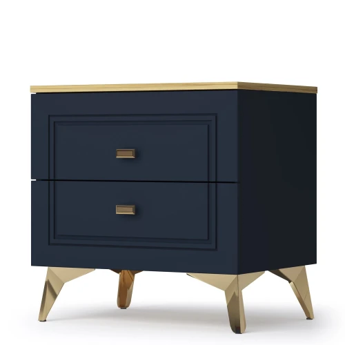 Тумба Вега Сапфир, темно-синий